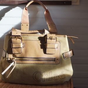 Vintage Chloé Canvas Bag